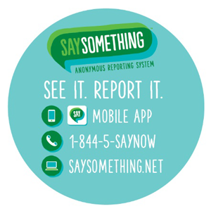 Say Something Campaign